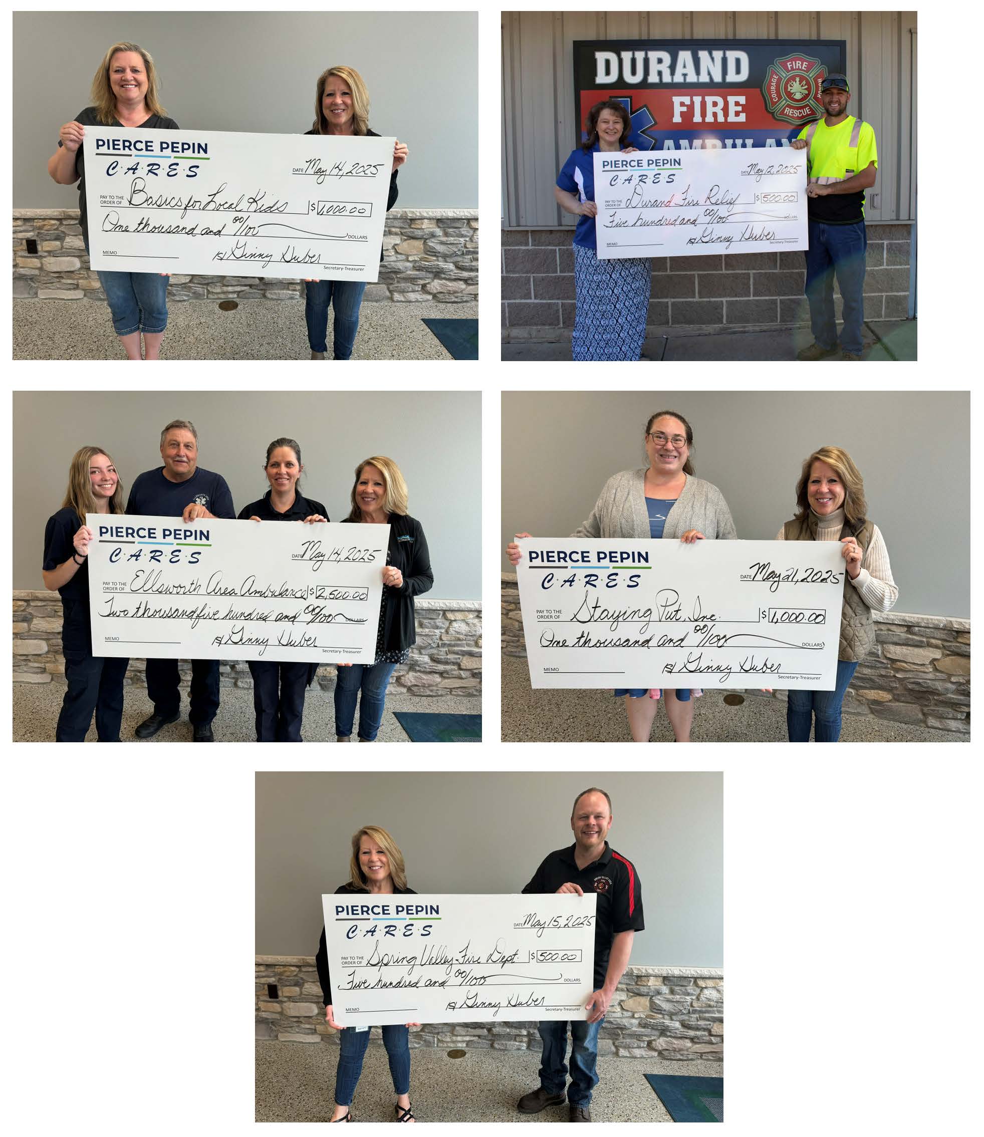 Five organizations received second quarter grants